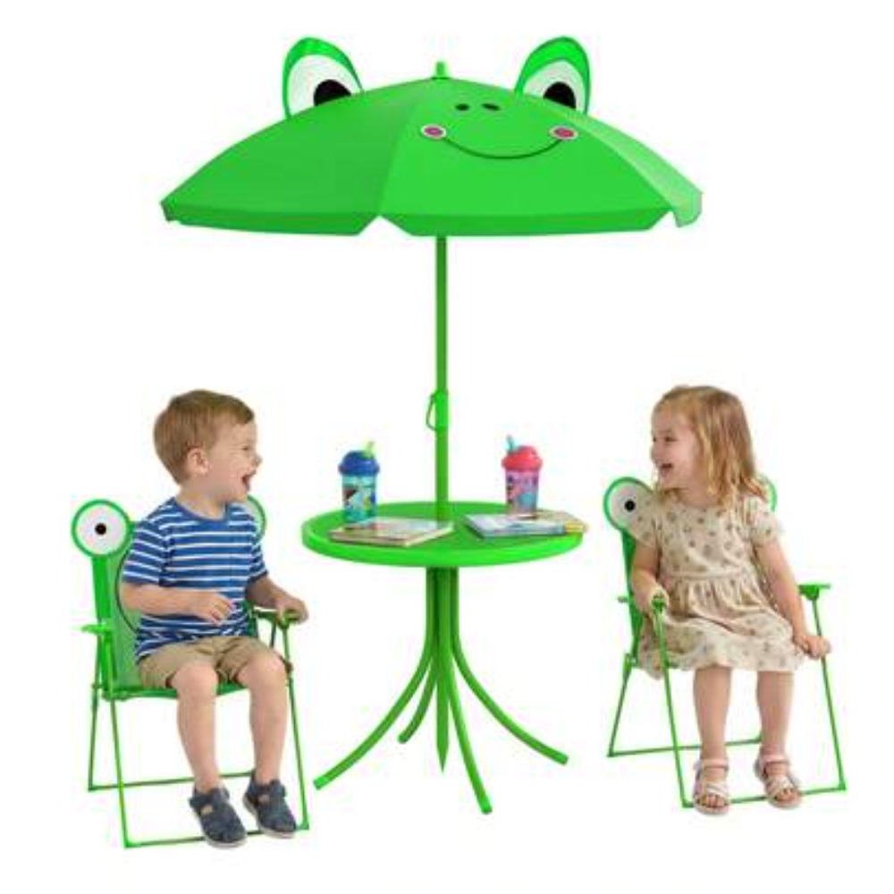 Kids Outdoor Folding Table - Kids Table and Chair Set Outdoor