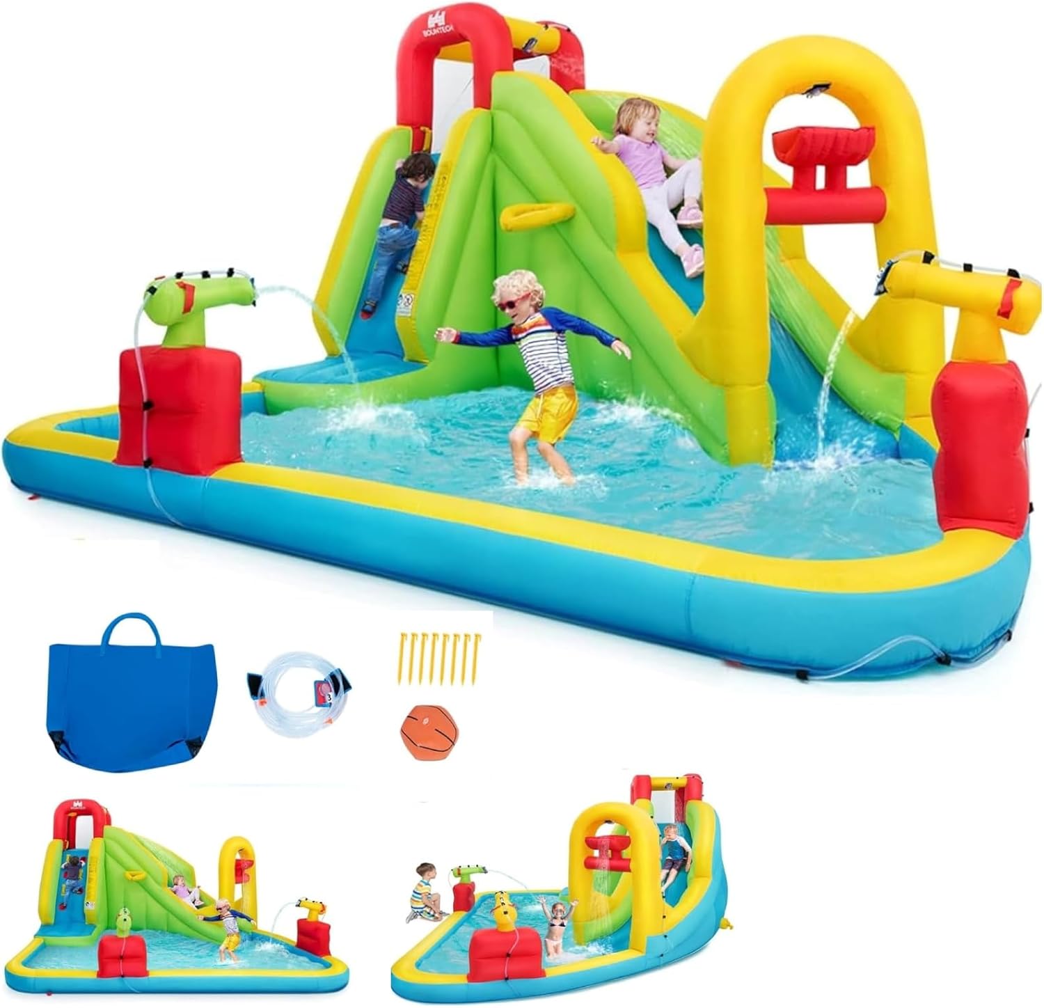Kids Outdoor Park - Mega Inflatable Water Park Bouncy Castle