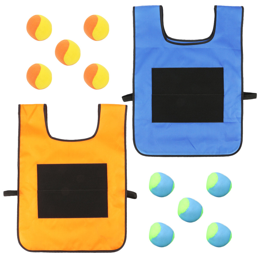 Kids Outdoor Play - 2Sets Children Sticky Ball Vest Creative