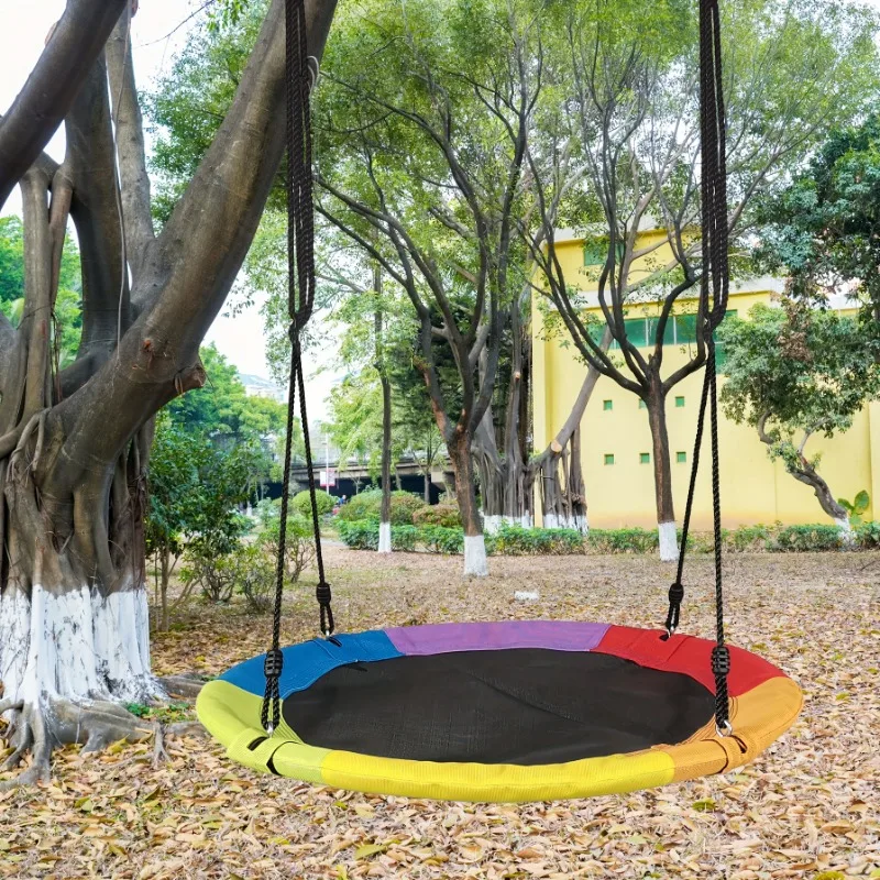 Circular Oxford Net Canvas Kid - Kids Outdoor Hammock ulasan dan harga