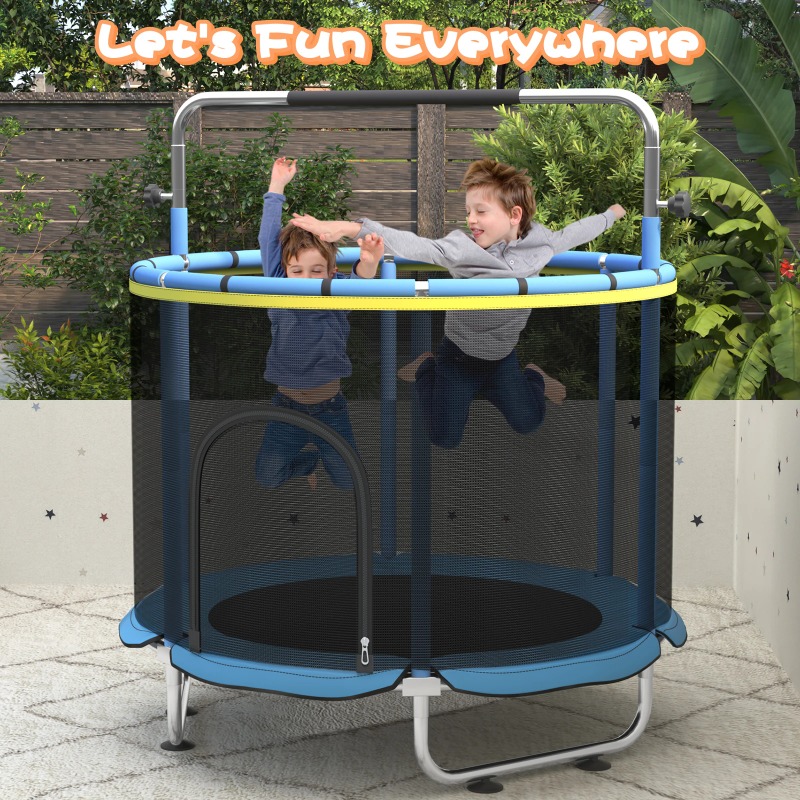 5FT Toddler Trampoline 8-in-1  - Kids Outdoor Hammock ulasan dan harga
