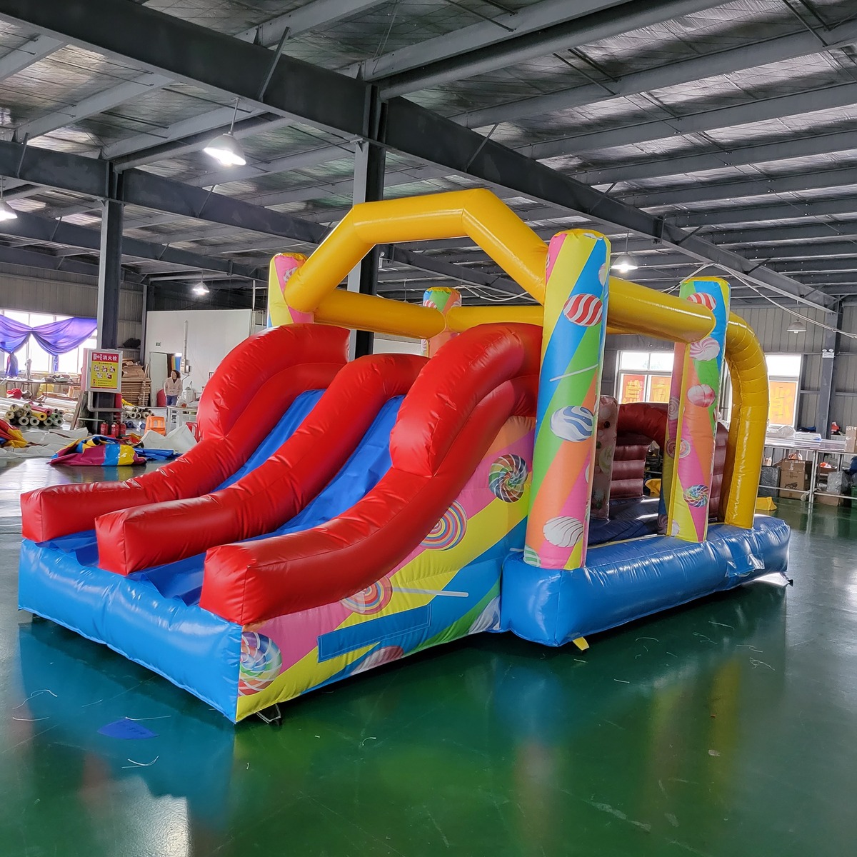 Commercial PVC Tarpaulin Kids  - Kids Outdoor Play ulasan dan harga
