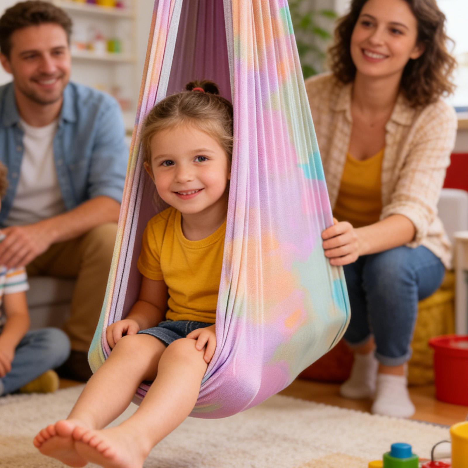 Kids Swing Strong Load-Bearing - Kids Outdoor Hammock ulasan dan harga