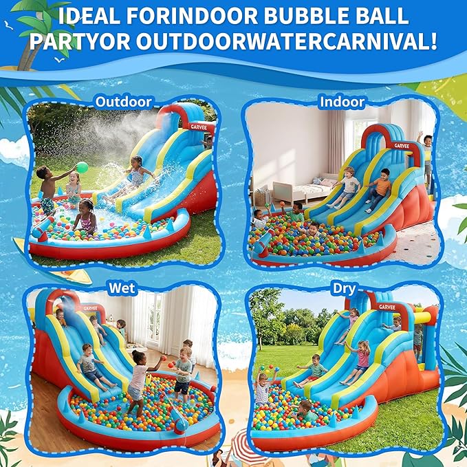 All-Season 8-in-1 Inflatable W - Kids Outdoor Park ulasan dan harga