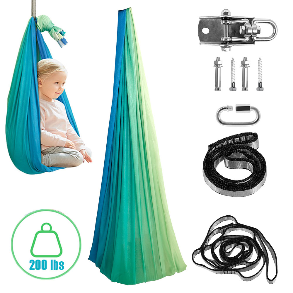 Kids Sensory Swings Double Lay - Kids Outdoor Hammock ulasan dan harga