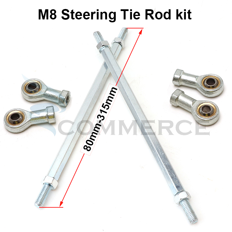 1pair 80mm-315mm Steering Tie  - Kids Outdoor Quad ulasan dan harga