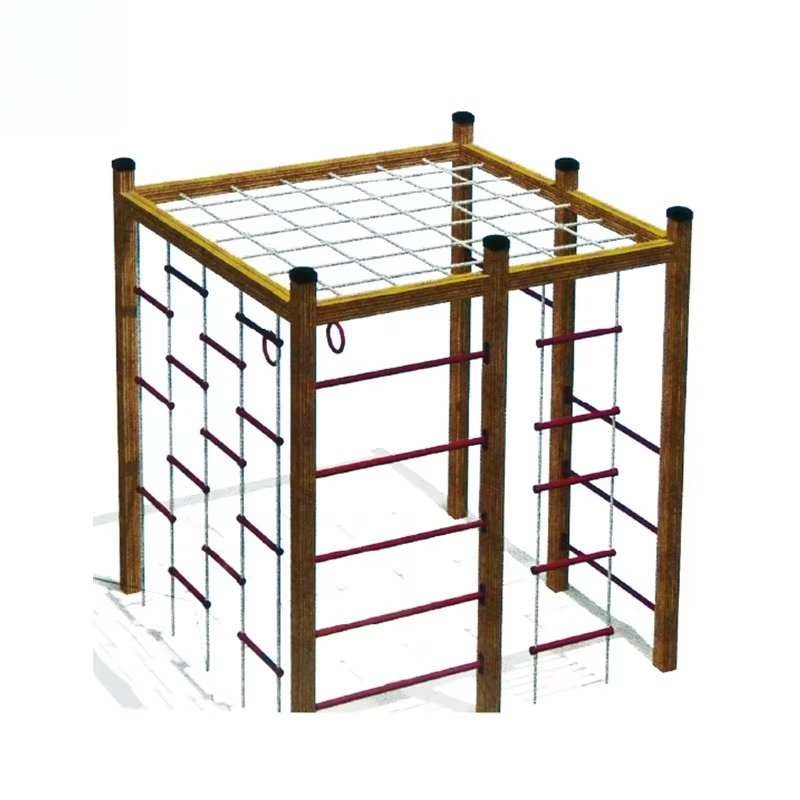 Wooden Climbing Frame, Indoor  - Kids Outdoor Wooden Climbing Frame ulasan dan harga