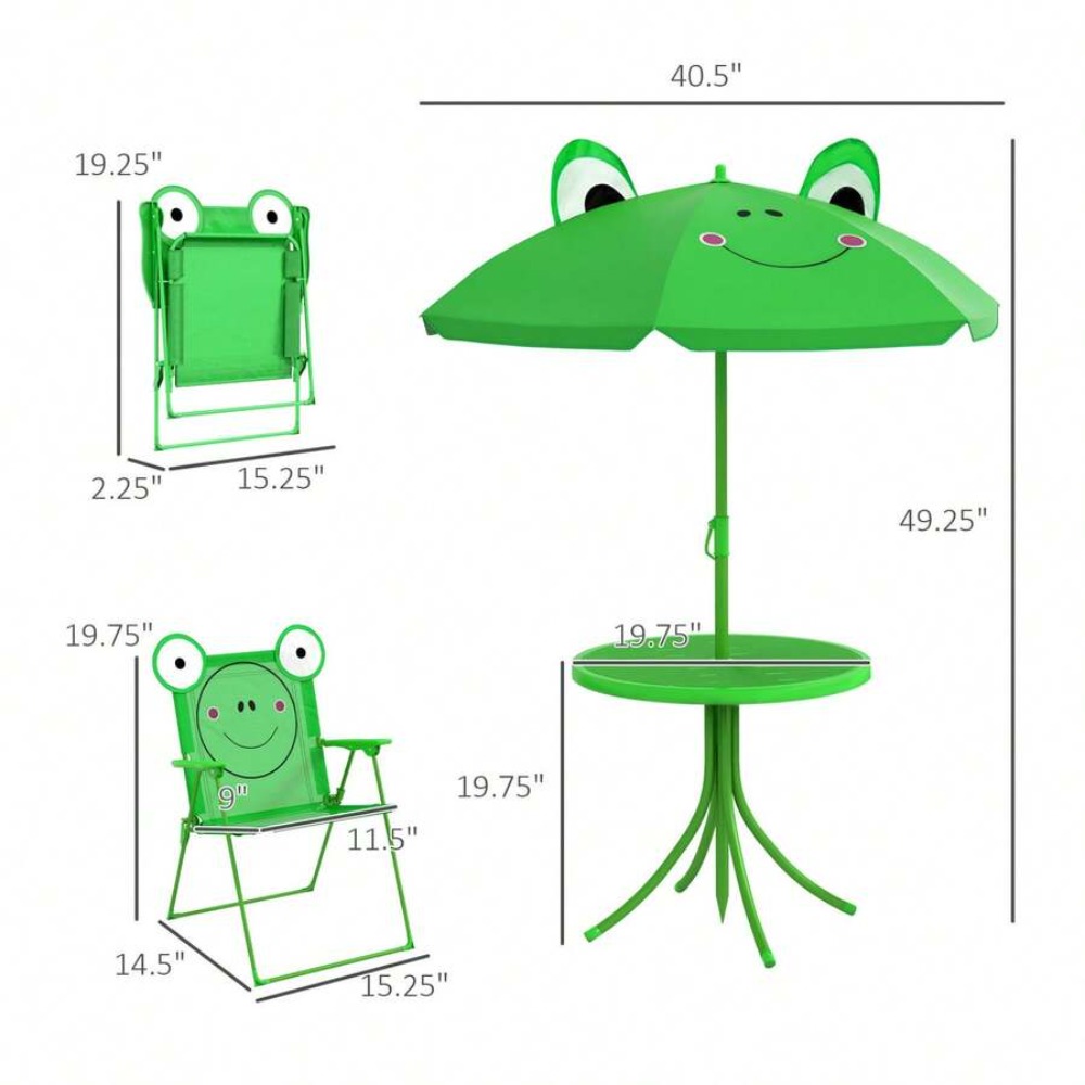 Kids Table and Chair Set Outdo - Kids Outdoor Folding Table ulasan dan harga