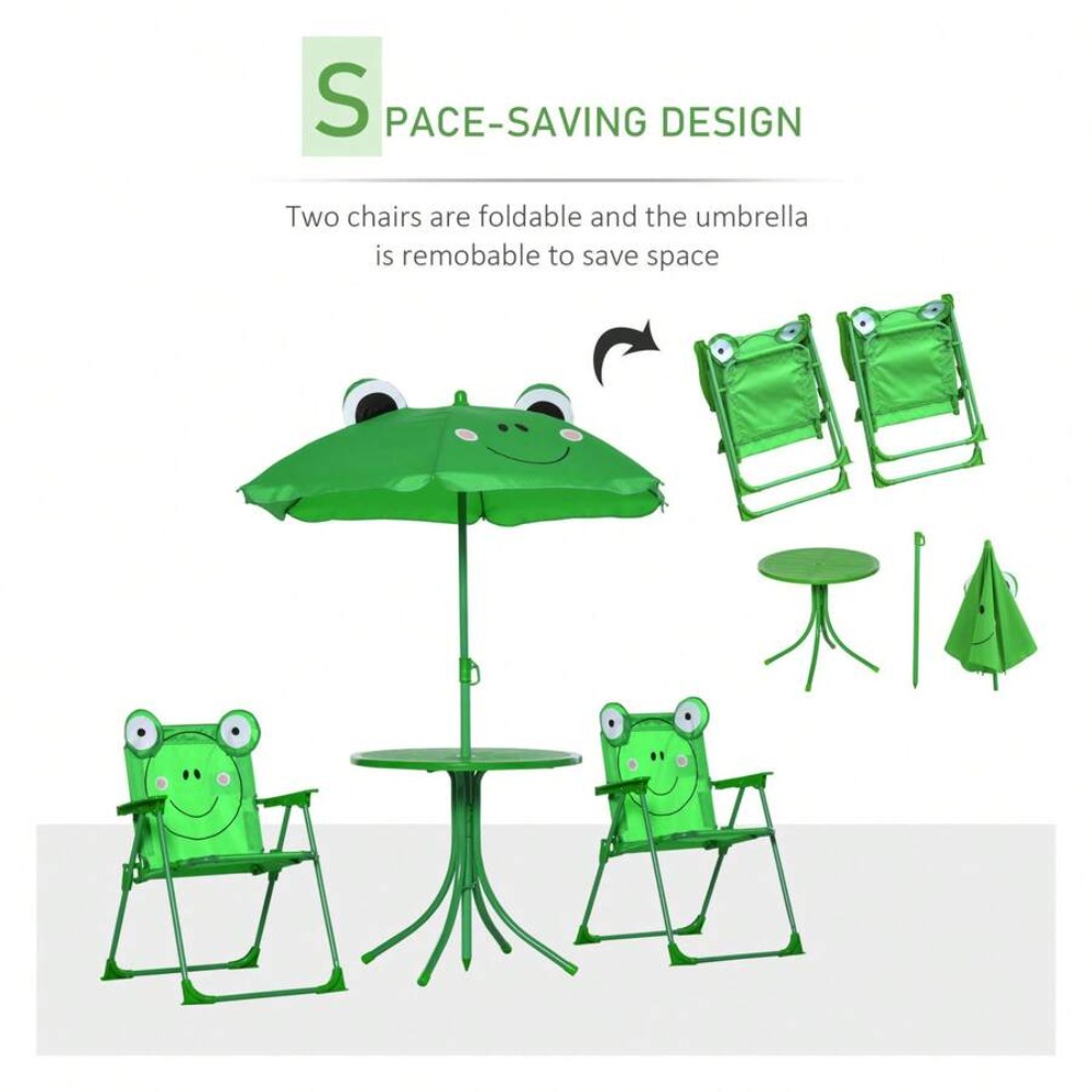 Kids Table and Chair Set Outdo - Kids Outdoor Folding Table ulasan dan harga