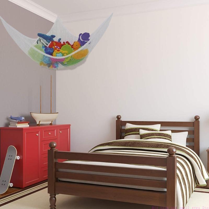 Mesh Net Toy Hammock Corner St - Kids Outdoor Hammock ulasan dan harga