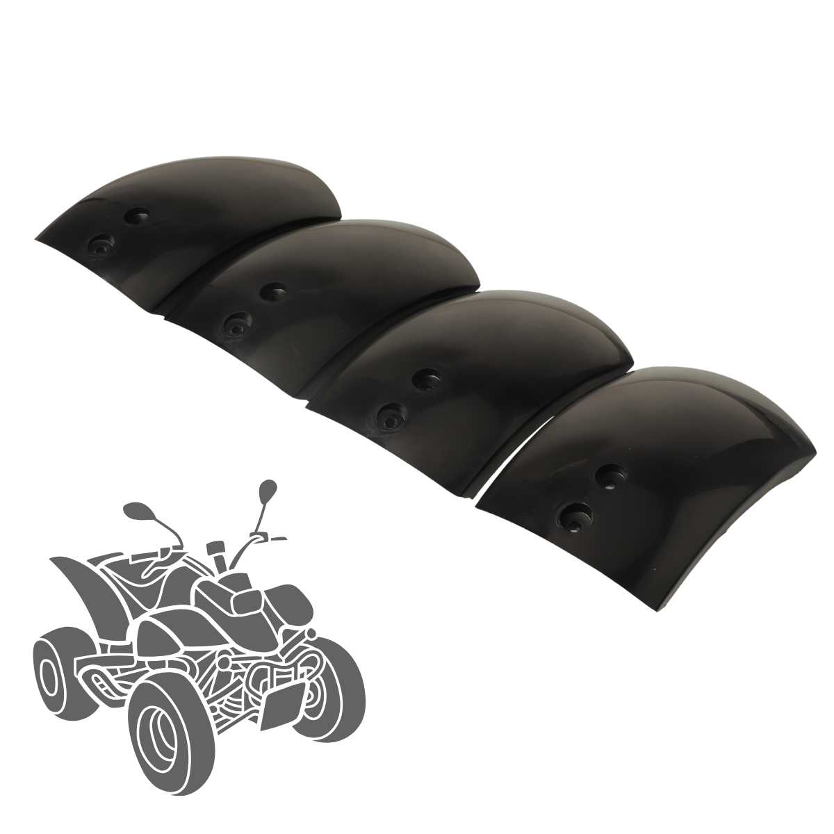 Universal	Front Rear Mudguards - Kids Outdoor Quad ulasan dan harga