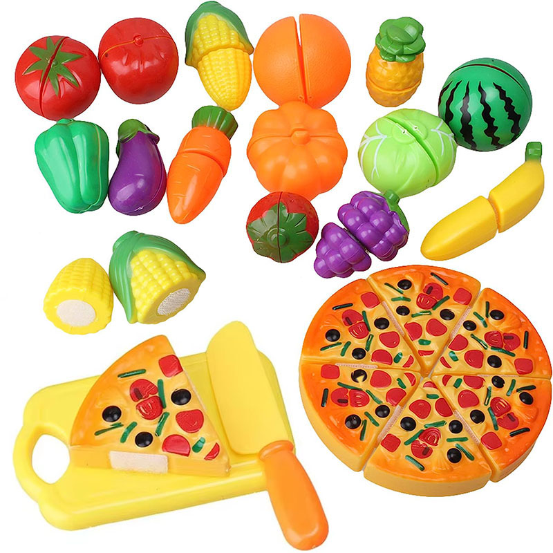 Children Toys Cutting Fruits a - Kids Outdoor Kitchen Accessories ulasan dan harga