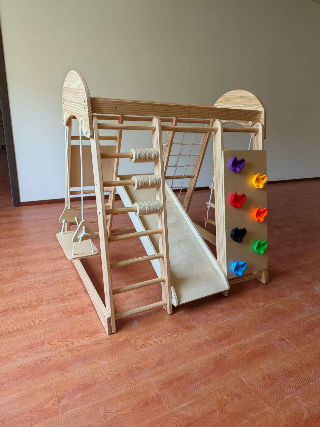 Wooden Kids Climbing Frame Lad - Kids Outdoor Wooden Climbing Frame ulasan dan harga