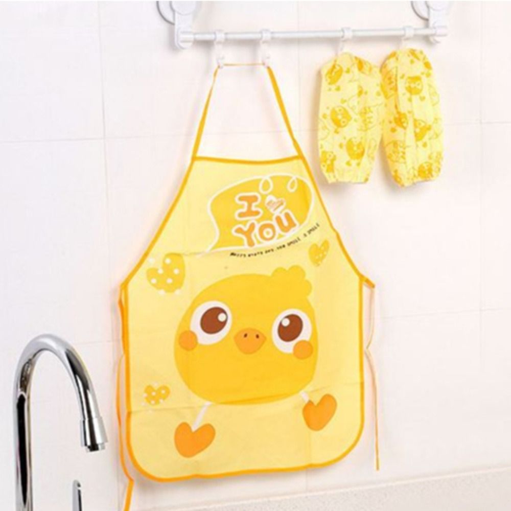 New Waterproof Apron Antifouli - Kids Outdoor Kitchen Accessories ulasan dan harga