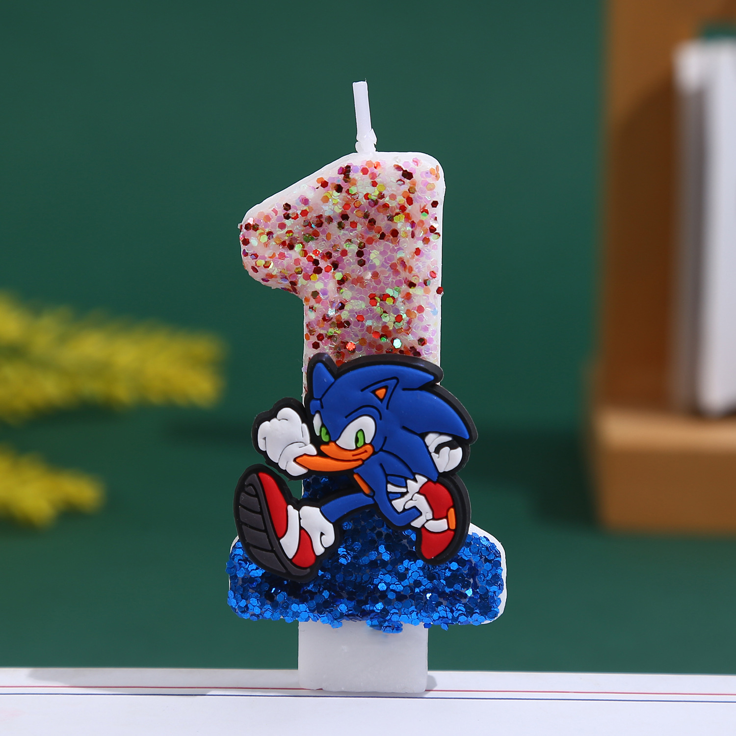 Blue Sonices Candle 0-9 Number - Kids Outdoor Kitchen Accessories ulasan dan harga