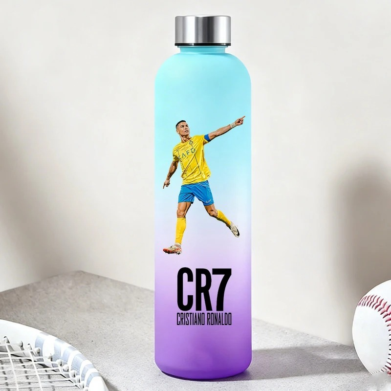 900ML CR7 Water Bottles Casual - Kids Outdoor Kitchen Accessories ulasan dan harga