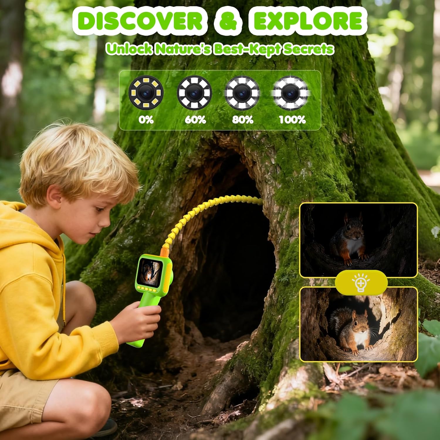 Endoscope for Kids, Borescope  - Kids Outdoor Kit ulasan dan harga