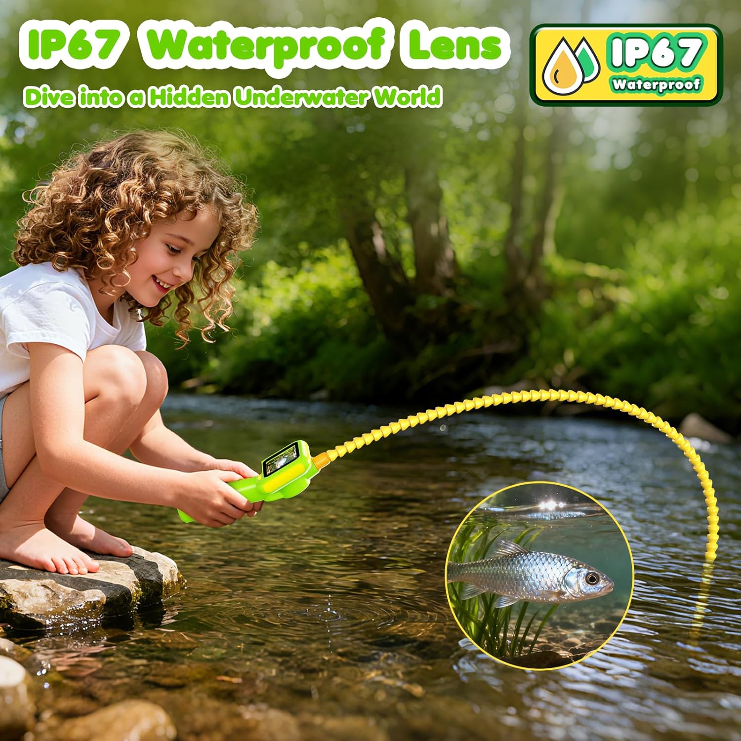 Endoscope for Kids, Borescope  - Kids Outdoor Kit ulasan dan harga