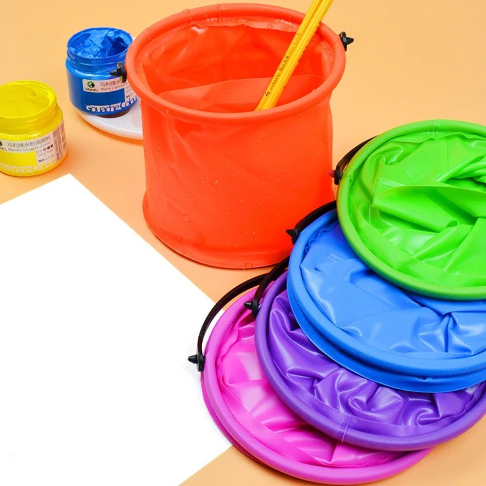 Collapsible Beach Sand Bucket  - Kids Outdoor Kit ulasan dan harga
