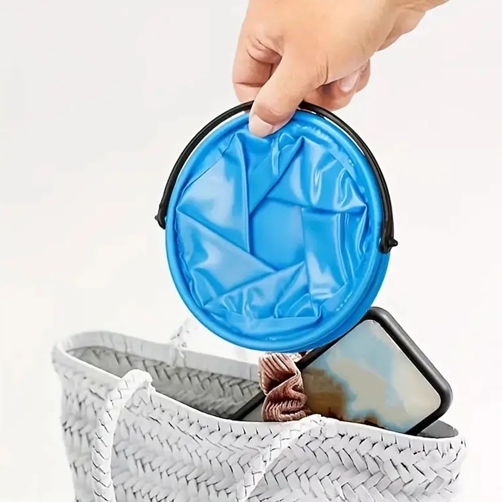 Collapsible Beach Sand Bucket  - Kids Outdoor Kit ulasan dan harga