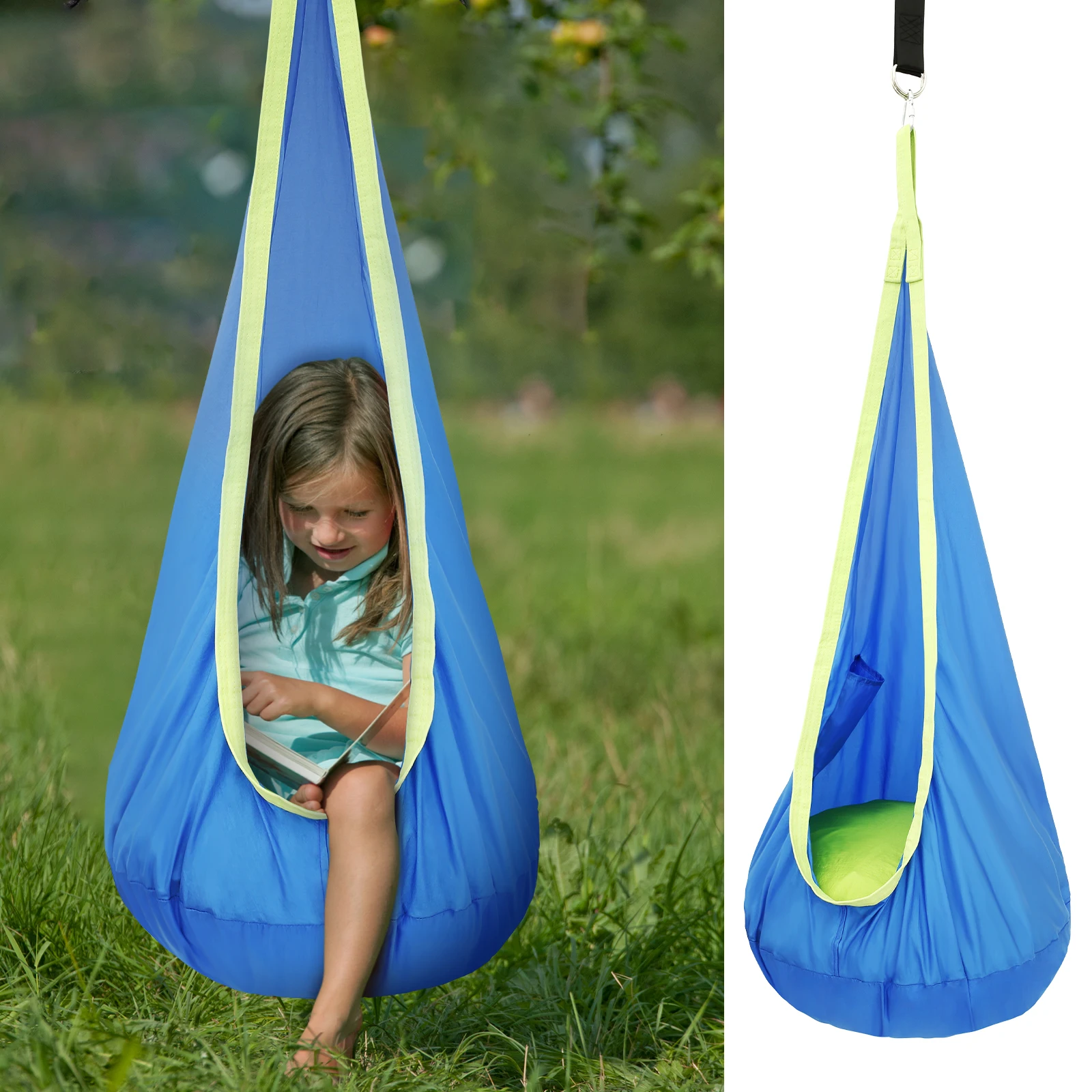 Chair Sensory Swing Chair Kids - Kids Outdoor Hammock ulasan dan harga