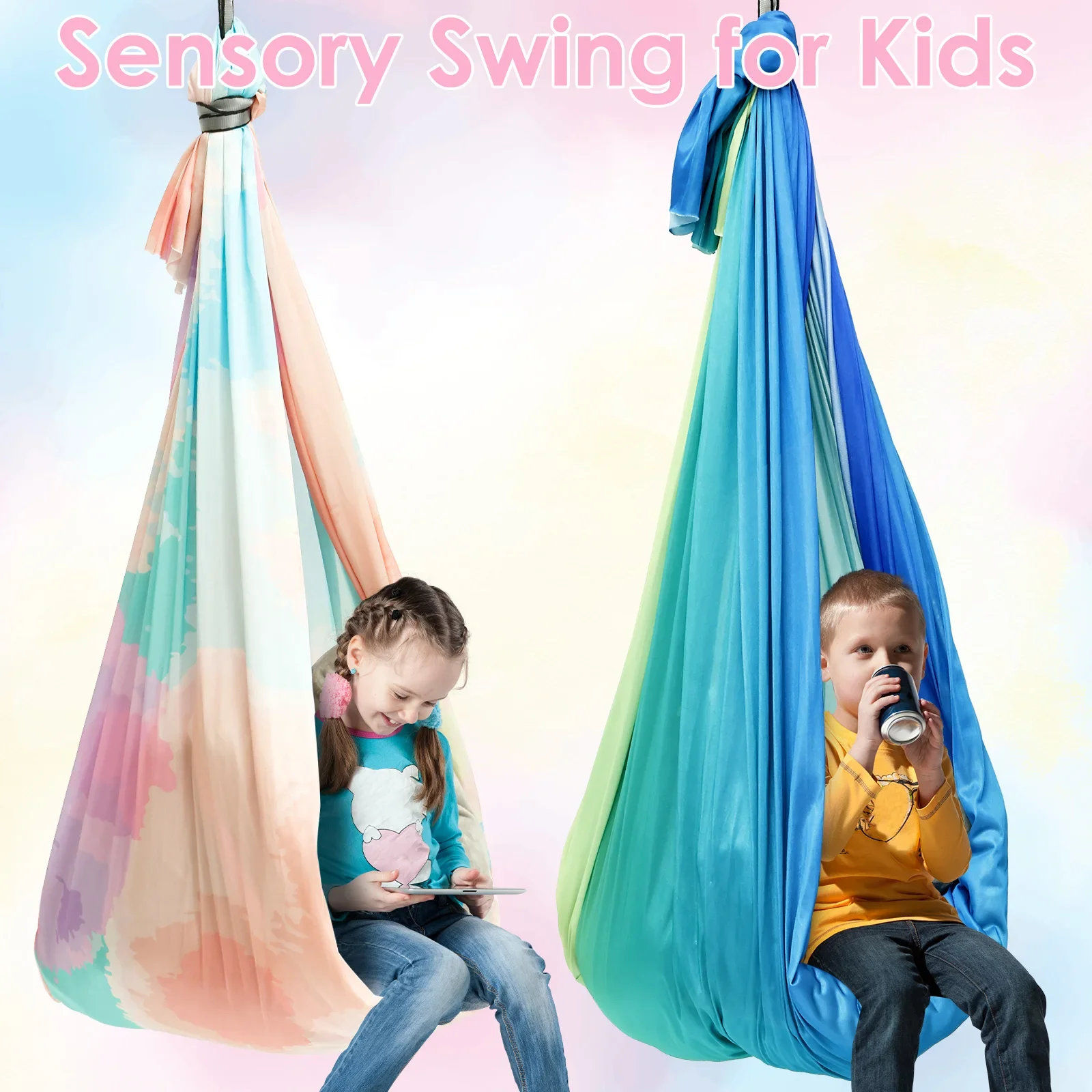 Sensory Swing Comfortable Kids - Kids Outdoor Hammock ulasan dan harga