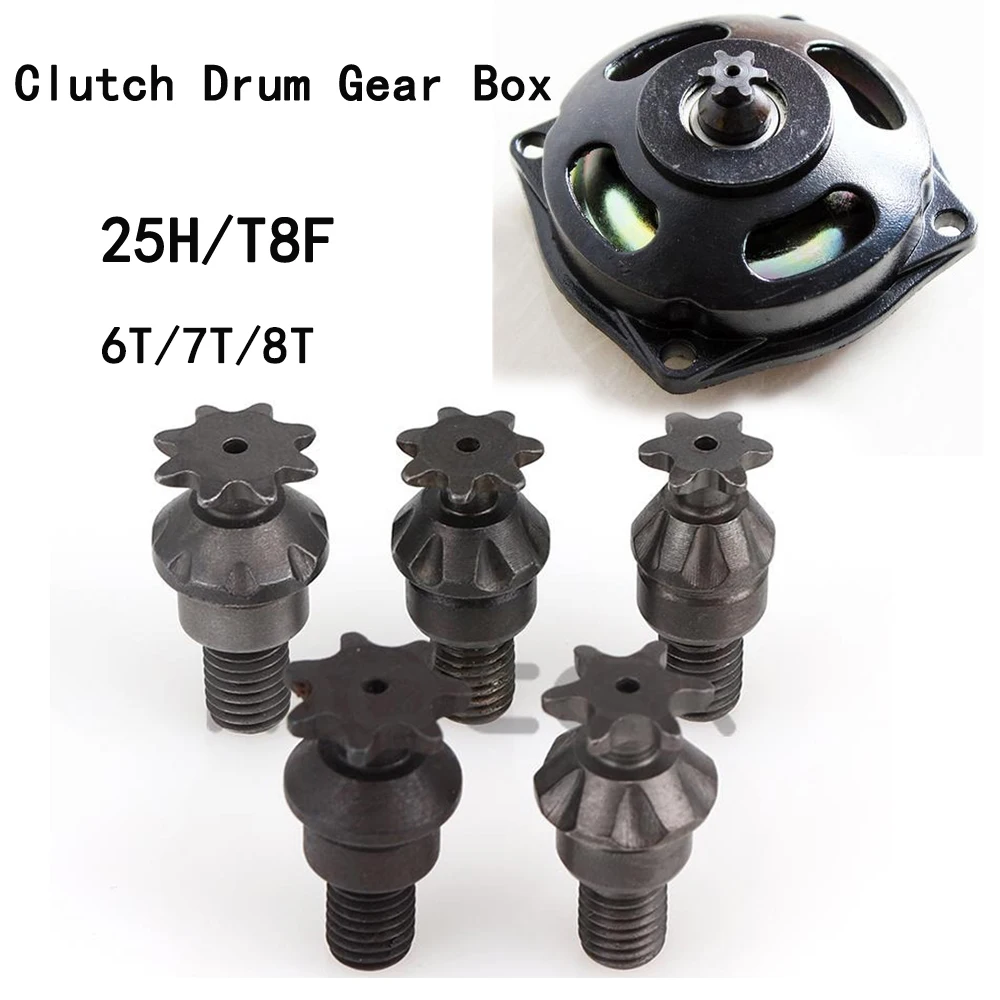 25H T8F 6/7/8 Teeth Clutch Dru - Kids Outdoor Quad ulasan dan harga