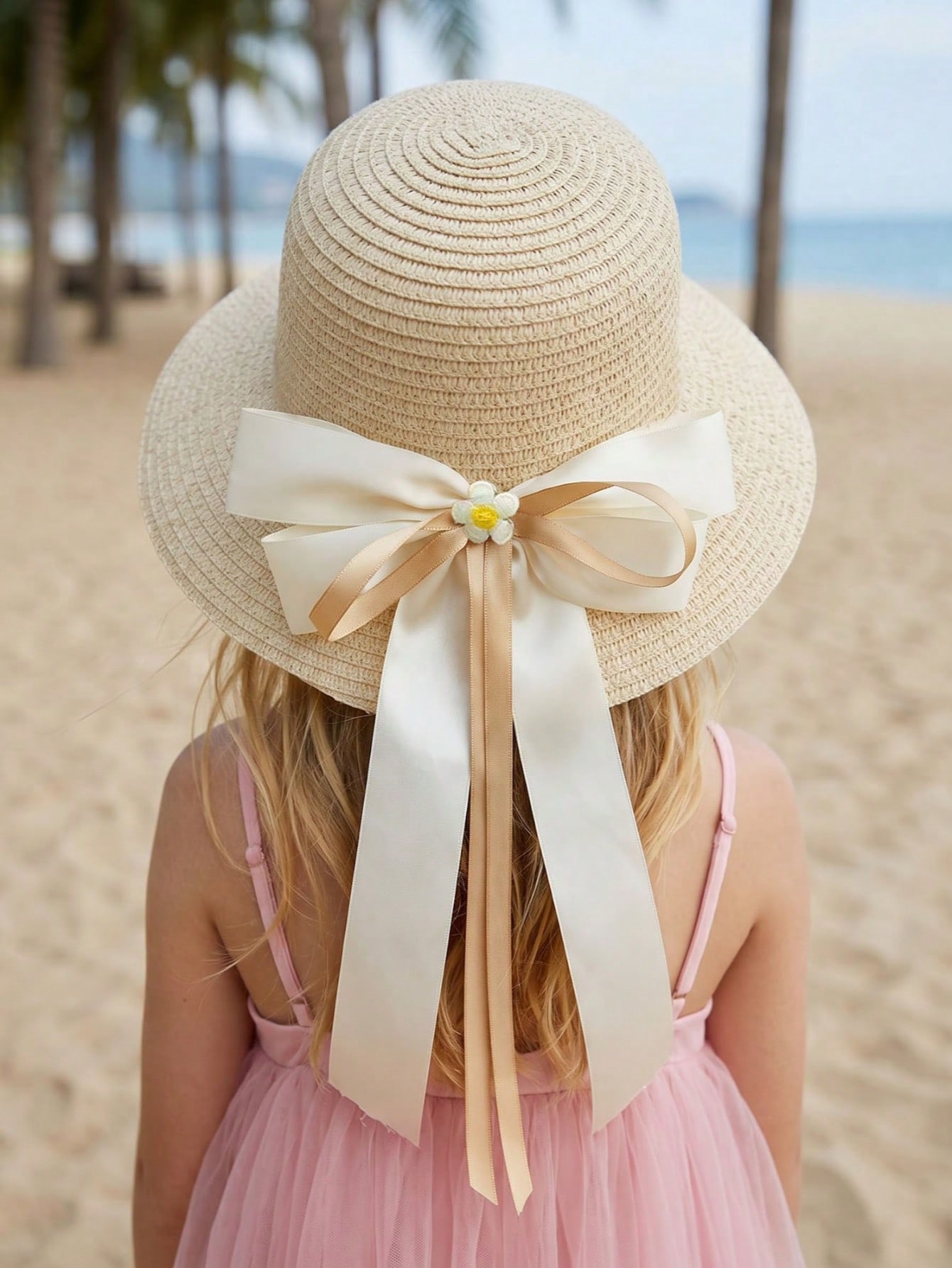1Pc 3-8Y Girls Coffee Bow Stra - Kids Outdoor Play ulasan dan harga